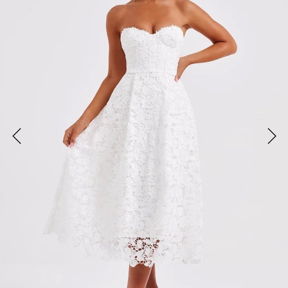 Babyboo ivory midi dress - Picture 1 of 5